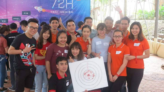 Các học viên nhóm "Hỏa tinh" trong chương trình "72h trải nghiệm" số đầu tiên năm 2018. Ảnh: Trọng Nghĩa.