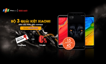 FPT Shop tặng gói bảo hành mở rộng với bộ ba ‘quái kiệt’ Xiaomi