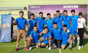 Tuyển thủ FPT trở thành Vua phá lưới giải 'Nokia Football Cup'