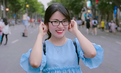 Vẻ đẹp hiền dịu của nữ nhân viên Synnex FPT