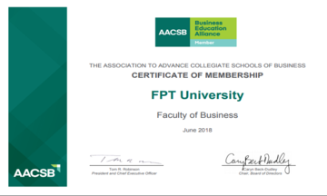 Đại học FPT chính thức là thành viên của AACSB