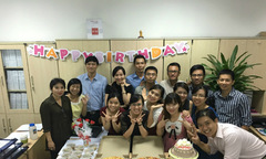AF sum tụ bên sinh nhật các thành viên