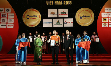 FPT Services nhận giải Top 100 nhãn hiệu nổi tiếng Việt Nam