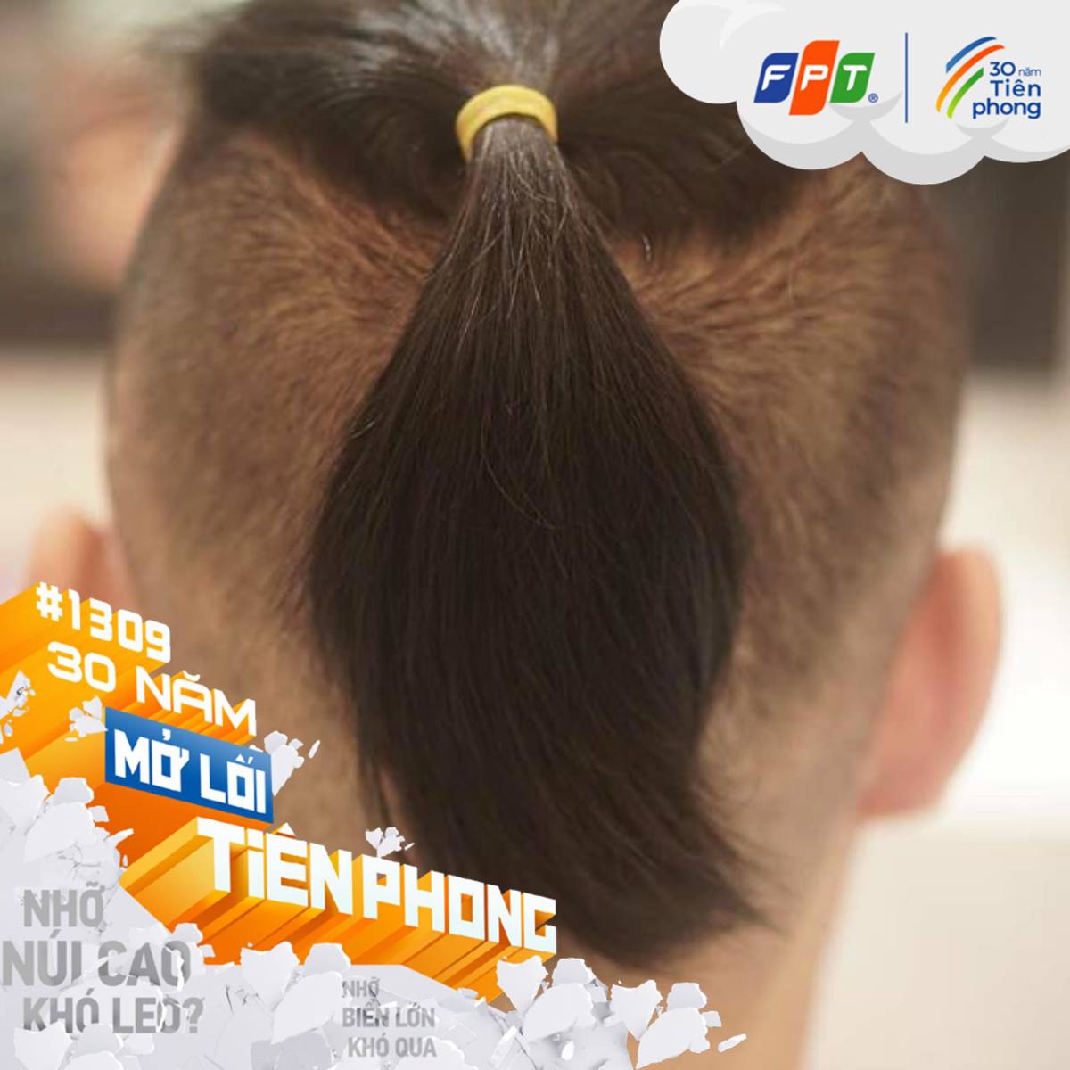 <p style="text-align:justify;"> Nguyễn Đình Doanh, FPT Software Đà Nẵng, sở hữu mái tóc đậm chất nghệ sĩ.</p>