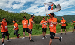 30 'chú bò rừng’ Gia Lai cùng lập kỷ lục Hành trình kết nối