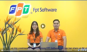 FPT Software chiêu mộ sinh viên bằng livestream Facebook
