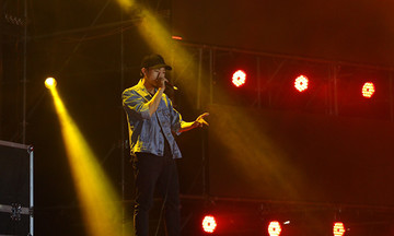 Beatboxer Thái Sơn lần đầu trình diễn trên sân khấu lớn nhà F