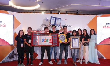Hành trình nhận Kỷ lục Thế giới của giải chạy tiếp sức xuyên Việt nhà F