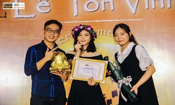 Cặp đôi Cóc Vàng ĐH FPT lung linh trong lễ tôn vinh kỳ Summer 2018