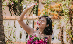 Phái đẹp Viễn thông 'hóa thân' trong trang phục rau củ