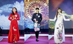 Mãn nhãn với bộ quốc phục tại 'Mr&Miss Poly 2018'