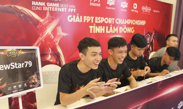 Nhiều game thủ nhí đánh giải FPT eSport Championship Lâm Đồng