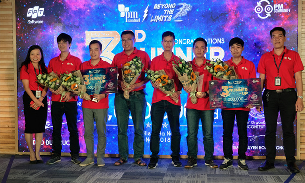 <p> Đội Shipping 04 và 3 Idiots đã giành cùng giành được giải Á quân 3 của cuộc thi với phần thưởng 5 triệu đồng cho mỗi đội.</p>