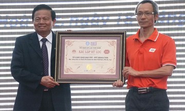 Tổ chức Giáo dục FPT xác lập Kỷ lục 'Màn đồng diễn Vovinam lớn nhất Việt Nam'
