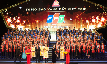 FPT lần thứ 6 liên tiếp đạt Top 10 Sao Vàng đất Việt