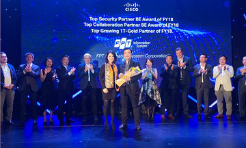 FPT IS nhận 3 giải thưởng lớn của Cisco