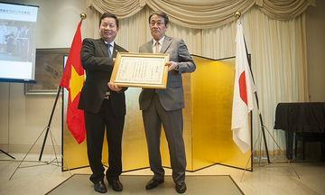 FPT nhận giải cống hiến cho mối quan hệ hữu nghị Việt-Nhật