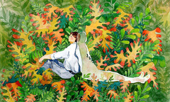 Bộ sưu tập tranh vẽ của nữ sinh nhà F