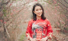 Nữ sinh FPT Poly K-Beauty khoe nhan sắc ngọt ngào đón xuân