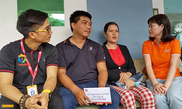 Nam nhân viên FPT Telecom Tiền Giang chật vật chữa bệnh cho vợ