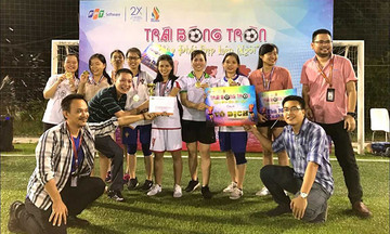 R7 vô địch giải bóng đá nữ FPT Software Đà Nẵng