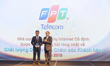 FPT Telecom là nhà cung cấp Internet cố định được khách hàng hài lòng nhất