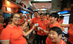 Binh đoàn FPT IS phía Nam rầm rập tiến về biển Cảnh Dương