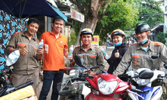 Chiến binh TIN chi nhánh Đà Nẵng 'đập tan' nắng nóng