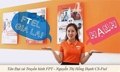 Tân đại sứ Truyền hình FPT xinh đẹp và tài năng