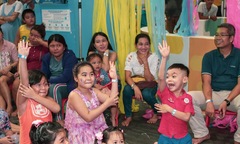 Phương Nam lần đầu hội quân con CBNV cùng vui chơi