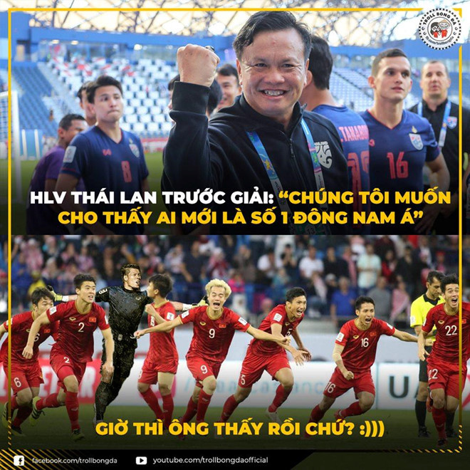 <p class="Normal" style="text-align:justify;"> Người Thái không còn là "ông kẹ" trong mỗi lần đối đầu với tuyển Việt Nam.</p>