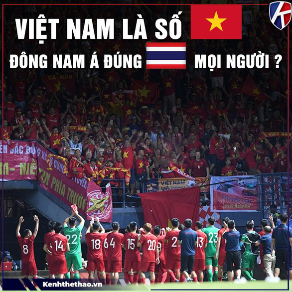 <p> Việt Nam số 1 Đông Nam Á đúng không cả nhà?</p>
