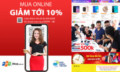 FPT Shop ưu đãi giảm đến 15% khi thanh toán không dùng tiền mặt