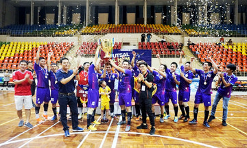 Liên quân HO Vô địch Futsal FPT Telecom HCM 2019