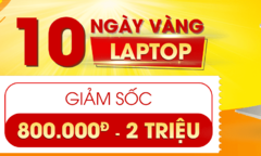 FPT Shop giảm 2 triệu đồng khi mua laptop online