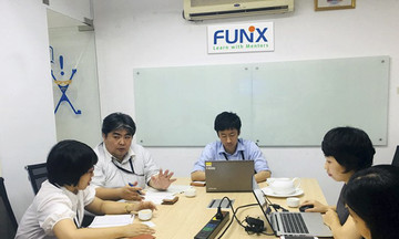 Doanh nghiệp Nhật Bản tìm hiểu nguồn nhân lực CNTT của FUNiX