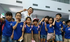 Học viên Summer Camp khám phá vũ trụ trong ngày cuối khóa