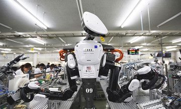 Robot sẽ ‘cướp’ 20 triệu việc làm lĩnh vực chế tạo
