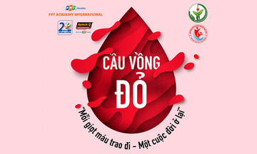 Viện Đào tạo Quốc tế FPT phát động hiến máu 'Cầu Vồng Đỏ'