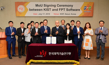 FPT Software ký MoU với Viện Khoa học và Công nghệ Hàn Quốc