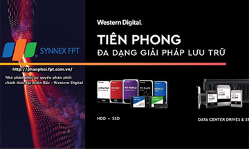 Synnex FPT chính thức phân phối sản phẩm Western Digital toàn quốc