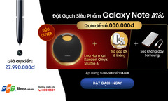 FPT Shop tặng 6 triệu đồng khi đặt trước Galaxy Note 10, Note 10+