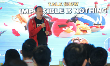 Chủ tịch FPT Software mời 'cha đẻ' Angry Birds truyền lửa