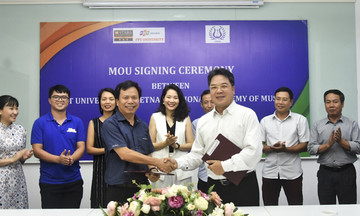 ĐH FPT bắt tay hợp tác với Học viện Âm nhạc Quốc gia Việt Nam