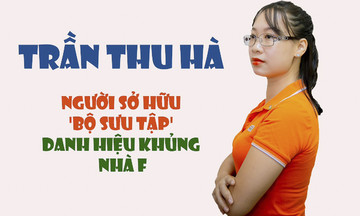 Trần Thu Hà - Người sở hữu 'bộ sưu tập' danh hiệu nhà F