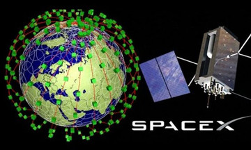 SpaceX muốn tăng gấp 4 lần số vệ tinh phát Internet