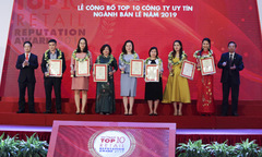 FPT Shop tiếp tục lọt Top 3 nhà bán lẻ uy tín 2019