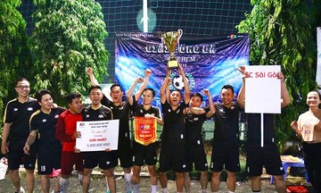 FC Sài Gòn giành ngôi vương giải bóng FRT HCM 2019