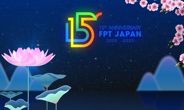 FPT Japan công bố logo 15 năm