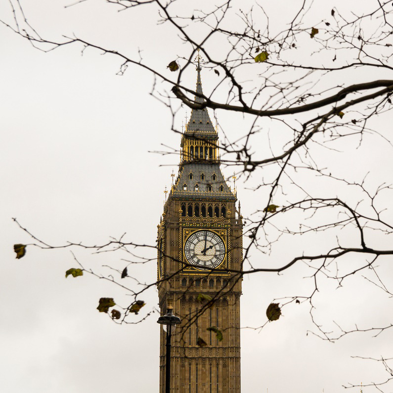 <p class="Normal"> Tháp đồng hồ Bigben - biểu tượng vĩnh cửu của thành phố London. Ảnh: Hoàng Đồng Tiến</p>